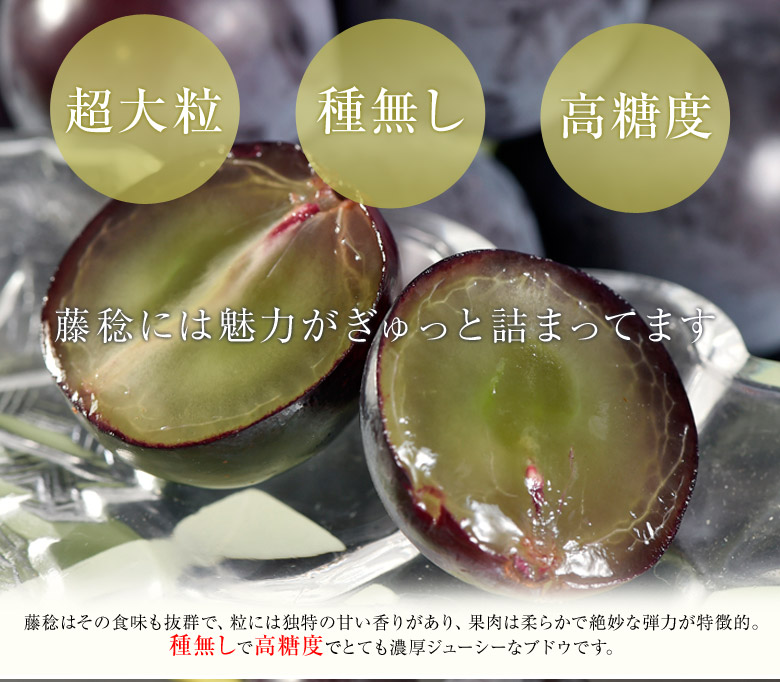 藤稔の特徴