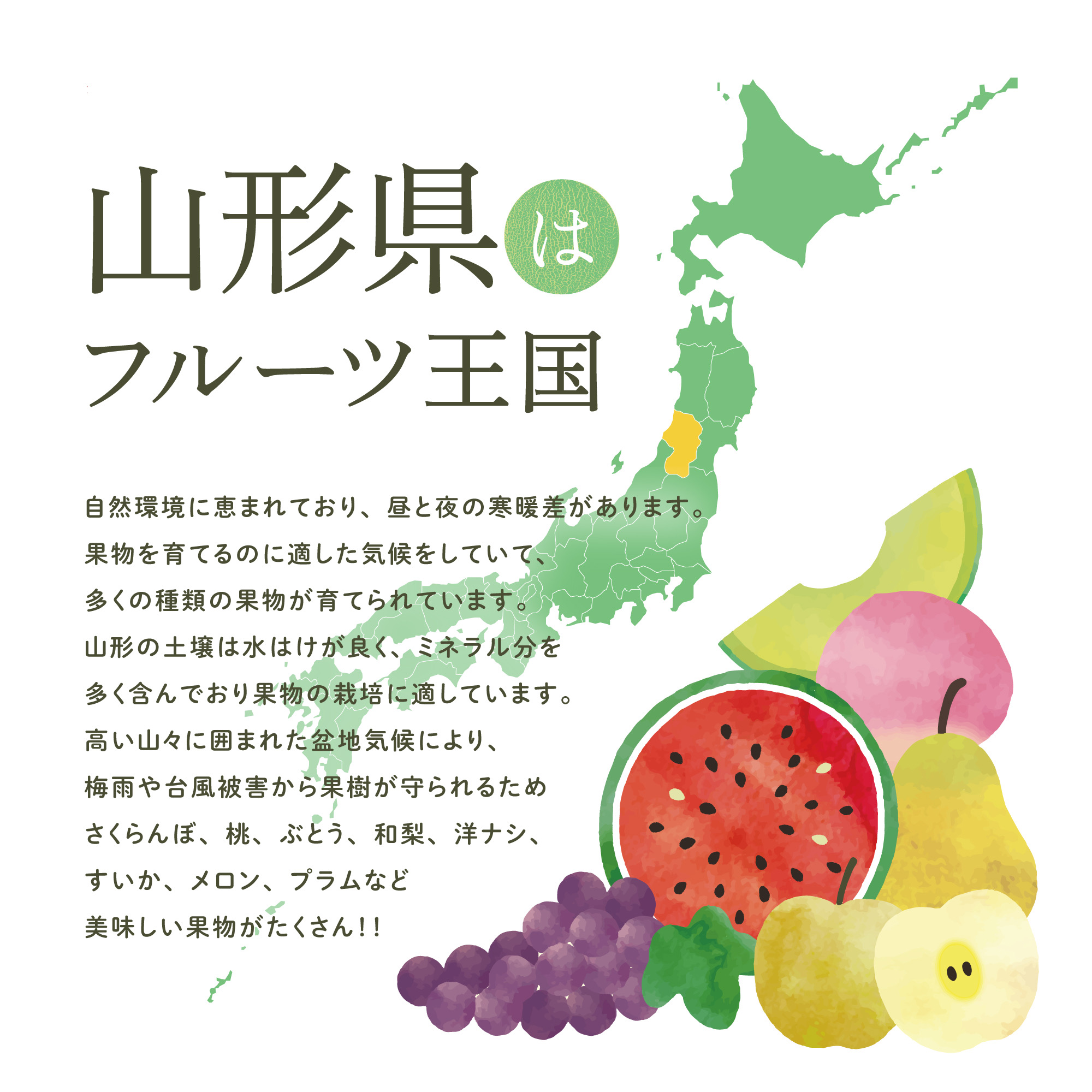 フルーツ王国山形