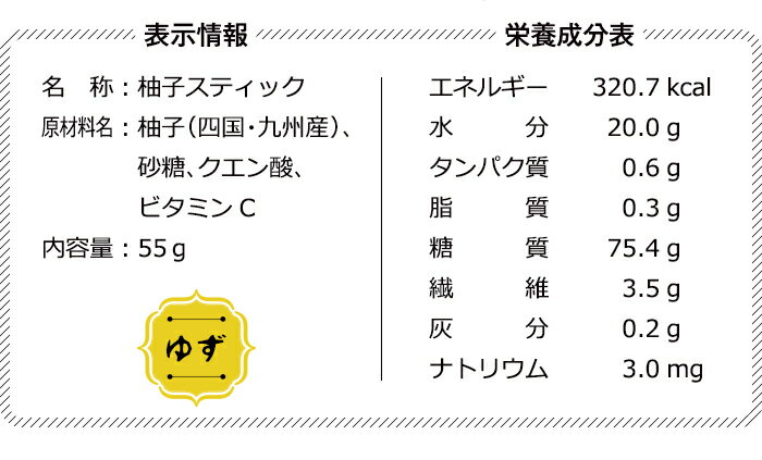ゆず成分