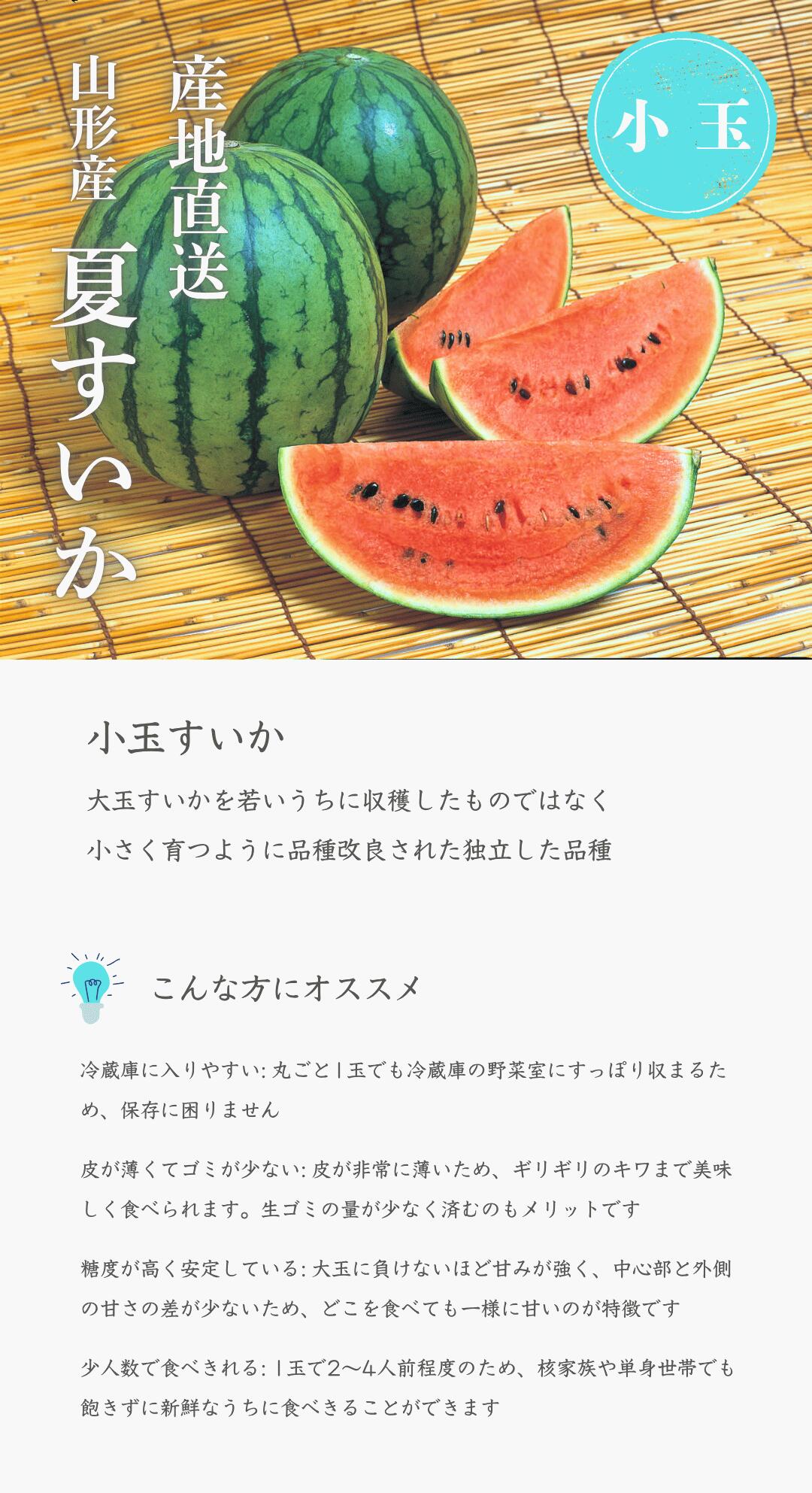 小玉すいかについて